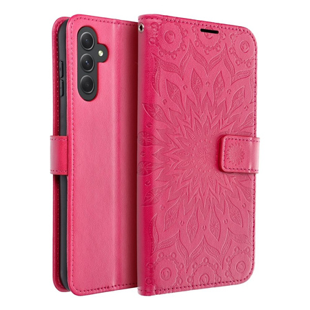 Kabura MEZZO Book do SAMSUNG A14 4G / A14 5G  mandala magenta