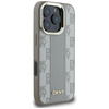 Original Case IPHONE 16 PRO MAX DKNY Hardcase Checkered Pattern MagSafe beige