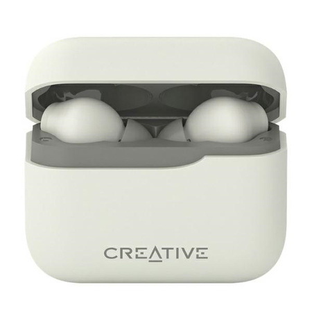 Creative Słuchawki bezprzewodowe Zen Air Plus kremowy/creme Bluetooth 5.3 ANC