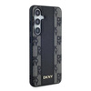DKNY DKHMS24SPCPVSLK S24 S921 czarny/black hardcase Leather Checkered Mono Pattern MagSafe