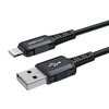 Acefast kabel MFI USB - Lightning 1,8m, 2,4A czarny (C4-02 A Black)