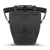 Wozinsky waterproof bicycle bag trunk pannier 25l 2in1 black (WBB24BK)