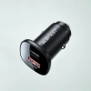 Acefast Autoladegerät 38W USB Typ C / USB, PPS, Power Delivery, Quick Charge 3.0, AFC, FCP schwarz (B1 schwarz)