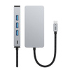 TECH-PROTECT HB05 HUB ADAPTER 9IN1 TYPE-C + USB2.0 + USB3.0 + HDMI 4K 60HZ + SD/TF + PD100W + RJ45 1000M SPACE GREY