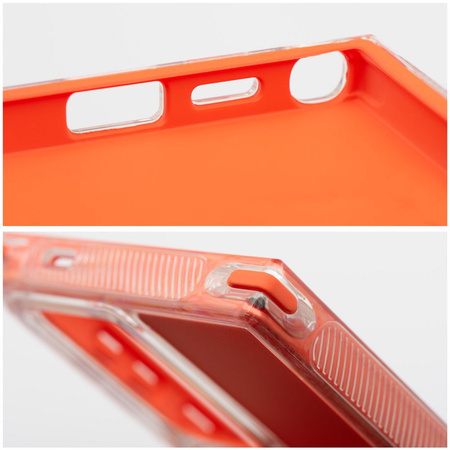 Futerał MATRIX do SAMSUNG S25 Ultra pomarańczowy