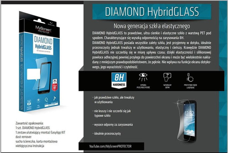 Szkło hartowane hybrydowe XIAOMI REDMI 8 / 8A MyScreen Diamond Hybrid Glass