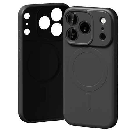 Etui Mercury Semi-Silicone MagSafe do    iPhone 17 Pro czarny