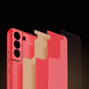 Dux Ducis Yolo eleganckie etui pokrowiec ze skóry ekologicznej Samsung Galaxy S22+ (S22 Plus) czerwony