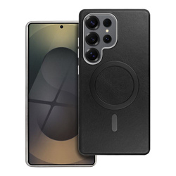 Futerał GENTLEMAN MAG COVER kompatybilny z MagSafe do SAMSUNG A56 czarny