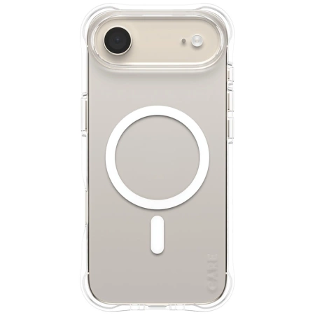 Etui CARE by PanzerGlass Fashionable Samba w. White MagSafe na iPhone Air - przezroczyste
