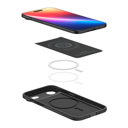 SPIGEN futerał THIN FIT MAG kompatybilny z MagSafe do IPHONE 17 Air black