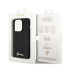 Guess nakładka do iPhone 14 Pro Max 6,7" GUHCP14XPSFDGSK HC SEQUIN SCRIPT METAL czarna
