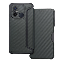 Kabura RAZOR Book do XIAOMI Redmi 12C ciemnozielony