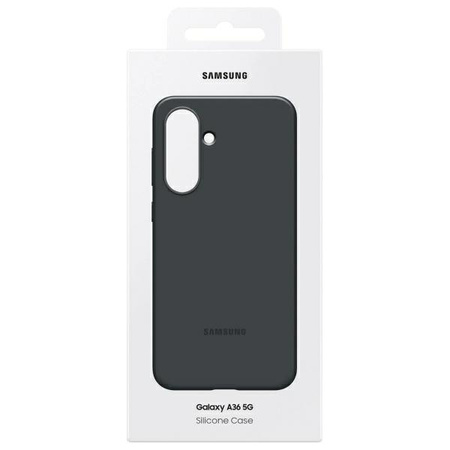Etui Samsung Silicone do Samsung Galaxy  A36 czarny