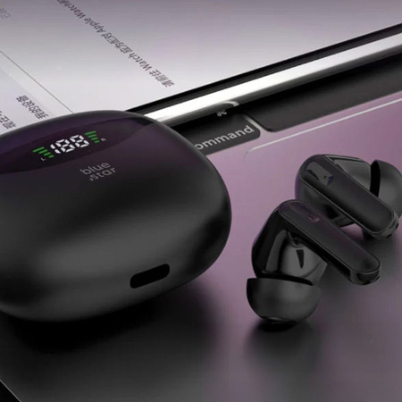 BLUE STAR słuchawki bezprzewodowe bluetooth TWS T60 czarne