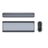 Kieszeń dyskowa M.2 NVME USB-C 3.2 - szara