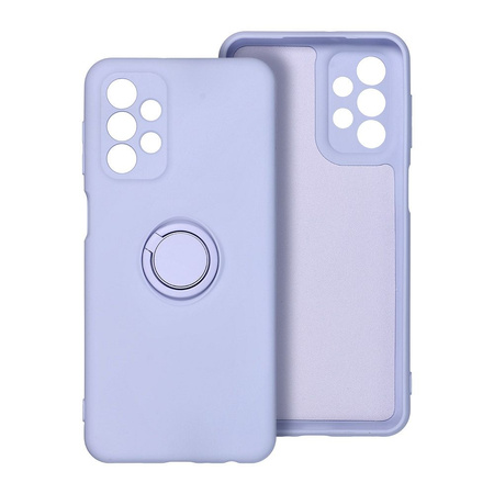 Futerał SILICONE RING do SAMSUNG A56 5G fioletowy