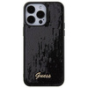 Guess Sequin Script Metal case for iPhone 15 Pro Max - black