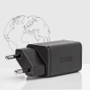 SBS TETRGAN1C45W 45W GaN USB-C Wall Charger with Power Delivery - Black