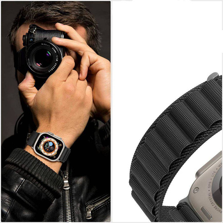 Armband für SAMSUNG GALAXY WATCH 4 / 5 / 5 PRO (40 / 42 / 44 / 45 / 46 MM) Tech-Protect Nylon Pro Mousy