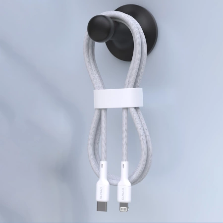 Kabel Dudao L9X 30W USB-C - Lightning 1m - biały