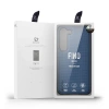 Dux Ducis Fino Hülle Samsung Galaxy S23+ Hülle mit Silikonrahmen blau