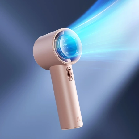 Mini wentylator Jisulife Handheld Fan Pro1 FA53 (ABS) przenośny wiatraczek USB - różowy