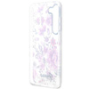 Guess GUHCS23SHCFWST S23 S911 biały/white hardcase Flower Collection