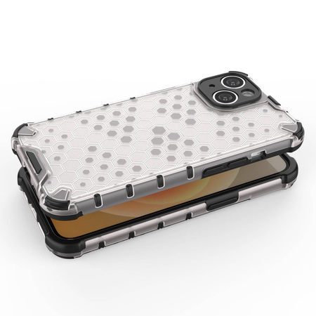 Honeycomb etui iPhone 14 pancerny hybrydowy pokrowiec czarne