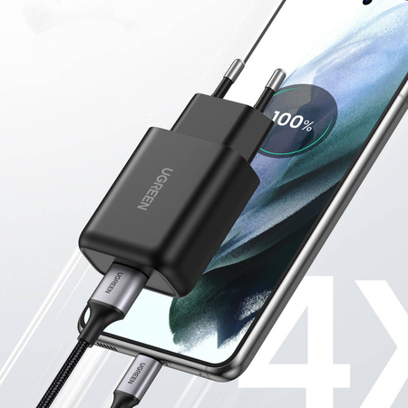 Ugreen USB-A QC3.0 18W charger black (CD122)