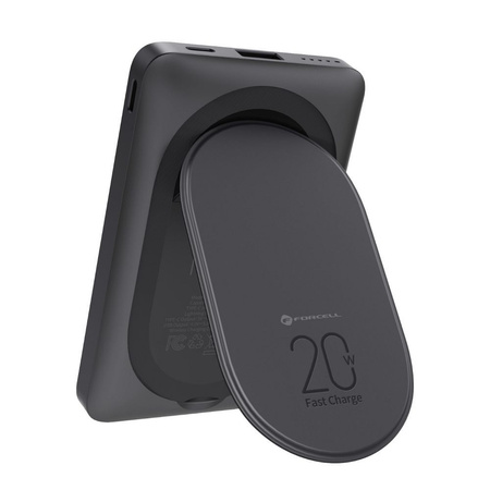 FORCELL Powerbank F-Energy MagStand F10K2 10 000mAh 20W kompatybilny z MagSafe czarny