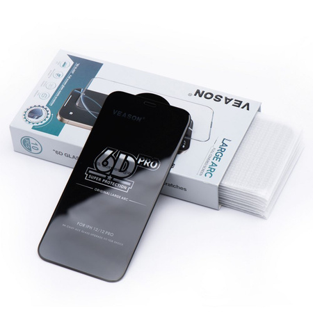 Szkło Hartowane 6D Pro Veason Glass (SET 10in1) - do Samsung Galaxy A16 4G / A16 5G czarny
