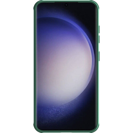 Nillkin CamShield Pro armored case with camera cover for Samsung Galaxy S24 - green