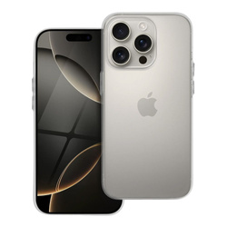 Futerał ULTRATHIN MATT do IPHONE 15 transparentny