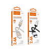 HOCO kabel USB A do Lightning 2,4A X110 1 m złoty