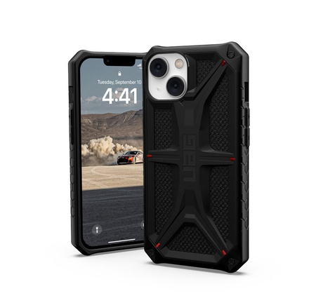 UAG Monarch - obudowa ochronna do iPhone 14 Plus kompatybilna z MagSafe (kevlar-black)
