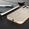 Nakładka Glitter Thin Mag do iPhone 16 6,1" brązowa