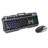 Rebeltec zestaw przewodowy: klawiatura LED + mysz dla graczy INTERCEPTOR 2