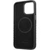 Audi Genuine Leather case with MagSafe for iPhone 15 Pro Max - black and red