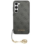 Etui Guess 4G Charms Collection na Samsung Galaxy S24+ - czarne