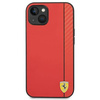 Original Case IPHONE 14 PLUS Ferrari Hardcase Carbon (FEHCP14MAXRE) red