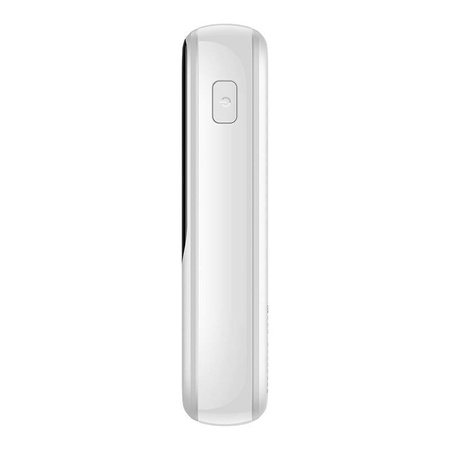 Powerbank Baseus Qpow PRO with cable, USB-C, 2xUSB, 10000mAh, 20W (White)