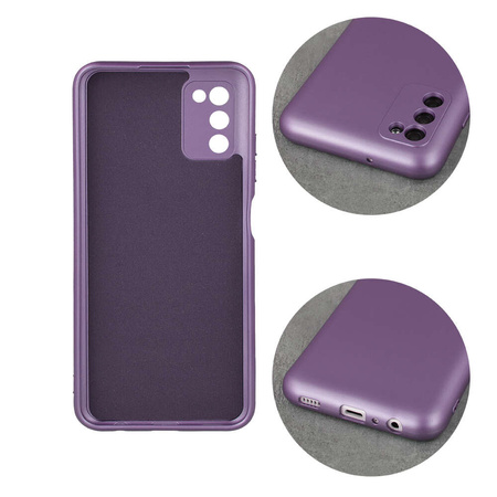 Nakładka Metallic do Motorola Moto E32 / E32s fioletowa