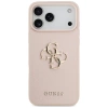 Etui Guess Grained Big 4G & Classic Logo na iPhone 17 Pro Max - różowe
