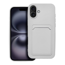 Futerał CARD CASE do IPHONE 16 Plus biały
