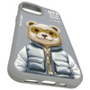 Nimmy etui iPhone 15 6.1" szary/gray      Cool&Cute 2.0 Bear