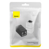 Netzwerkanschluss Baseus AirJoy Series RJ-45 Ethernet-Kabelanschluss 1 Stück - Schwarz