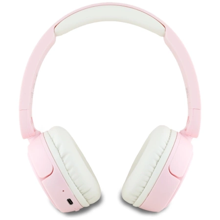 Bluetooth On-Ear-Kopfhörer mit Hello Kitty-Gesichtslogo, Rosa