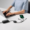 Baseus Bright Mirror 2 einziehbares Kabel 3in1 USB Typ A - micro USB + Lightning + USB Typ C 66W 1.1m schwarz (CAMJ010101)