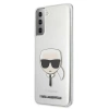 Karl Lagerfeld Head - Etui Samsung Galaxy S21+ (przezroczysty)